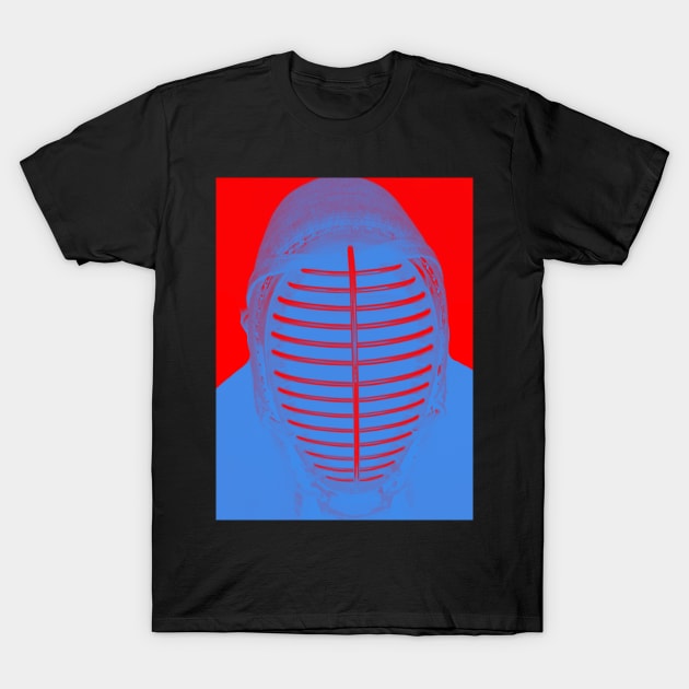 Kendo mask T-Shirt by Peanutbutter Jackdaw